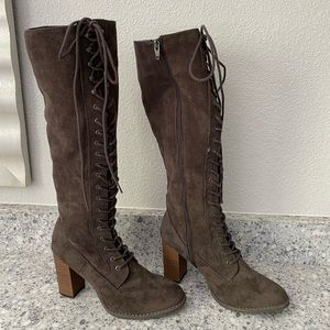 Women’s Lace up heeled boots